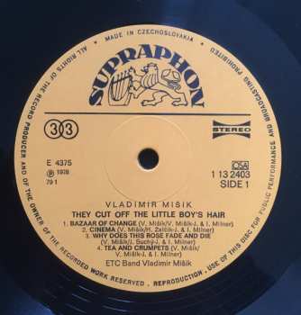 LP Vladimír Mišík: They Cut Off The Little Boy's Hair