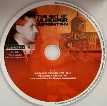 34CD/Zestaw pudełkowy Vladimir Sofronitsky: The Art Of Vladimir Sofronitsky