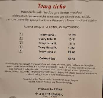 CD Vlastislav Matoušek: Shapes of Silence