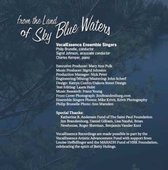 CD VocalEssence Ensemble Singers: From The Land of Sky Blue Waters