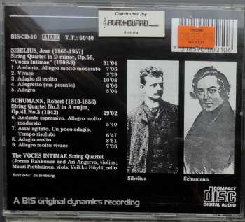 CD Voces Intimae Quartet: String Quartet "Voces Intimae" / String Quartet No. 3 In A Major