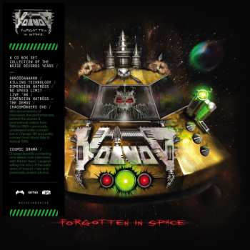 5CD/DVD/Zestaw pudełkowy Voïvod: Forgotten In Space DLX