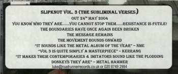 CD Slipknot: Vol. 3: (The Subliminal Verses)