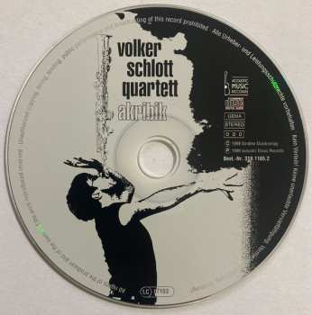CD Volker Schlott Quartett: Akribik