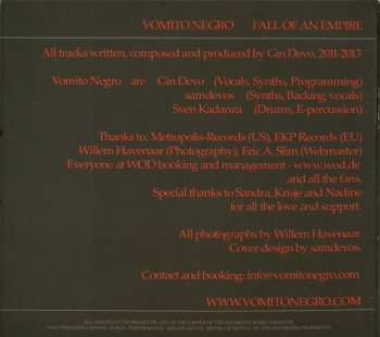 CD Vomito Negro: Fall Of An Empire