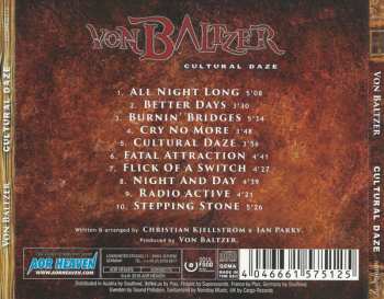 CD Von Baltzer: Cultural Daze