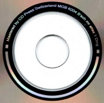 CD VOX Vokalquartett: S'sch Mr Alles 1 Ding - Volkslieder In Ver-Rückten Arrangements Von Javier Hagen