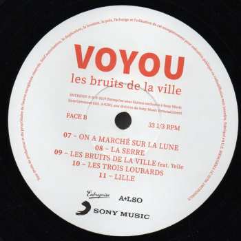 LP Voyou: Les Bruits De La Ville