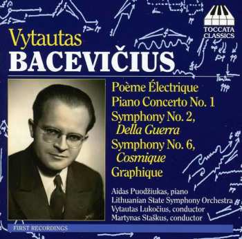 CD Vytautas Bacevičius: Orchestral Music