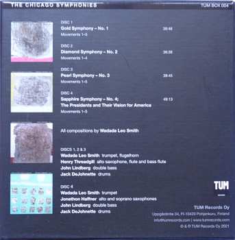 4CD/Zestaw pudełkowy Wadada Leo Smith's Great Lakes Quartet: The Chicago Symphonies