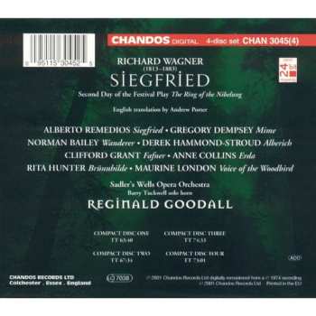 4CD/Zestaw pudełkowy Richard Wagner: Siegfried