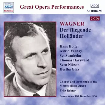 Der Fliegende Holländer, 30 December 1950