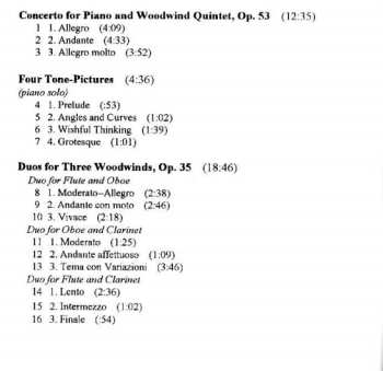 CD Gilbert Kalish: Music For Piano & Winds