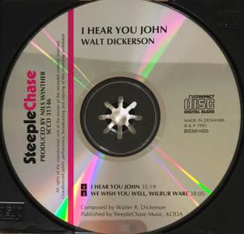 CD Walt Dickerson: I Hear You John