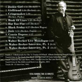 CD Walter Becker: The Rare Tracks Collection - Obscurities & Oddities