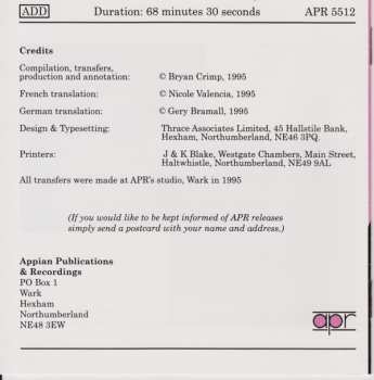 CD Walter Gieseking: His First Concerto Recordings Volume 2