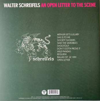 LP/SP Walter Schreifels: An Open Letter To The Scene CLR | LTD