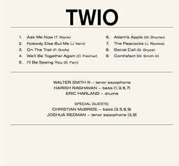 CD Walter Smith III: Twio