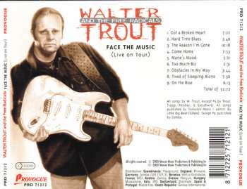CD Walter Trout And The Free Radicals: Face The Music (Live On Tour)