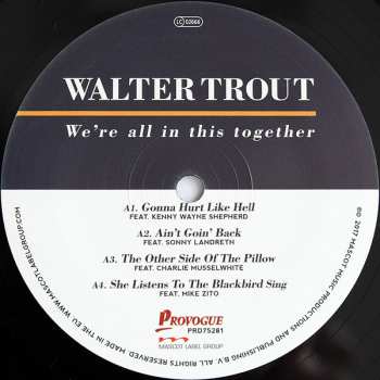 2LP Walter Trout: We're All In This Together