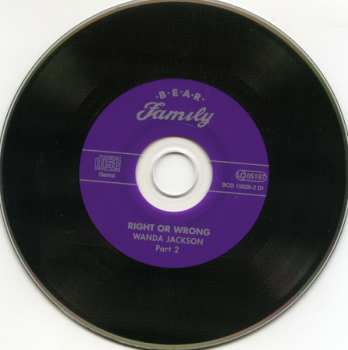 4CD/Zestaw pudełkowy Wanda Jackson: Right Or Wrong