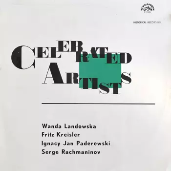 Celebrated Artists