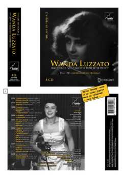 8CD/Zestaw pudełkowy Wanda Luzzato: The Art Of Violin 2 - 1955-1979 Unreleased Recordings LTD