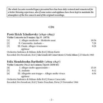 8CD/Zestaw pudełkowy Wanda Luzzato: The Art Of Violin 2 - 1955-1979 Unreleased Recordings LTD