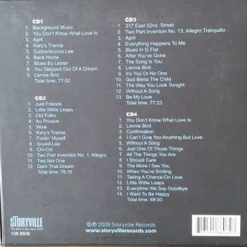 4CD/Zestaw pudełkowy Lee Konitz: Two Not One