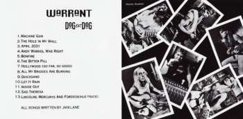 CD Warrant: Dog Eat Dog = ドッグ・イート・ドッグ LTD