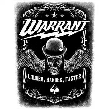Naszywka na plecach Louder Harder Faster