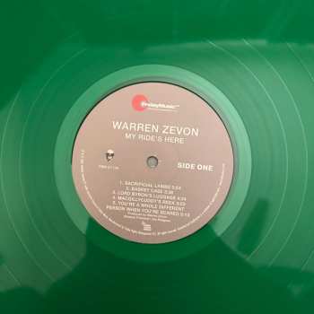 LP Warren Zevon: My Ride's Here CLR