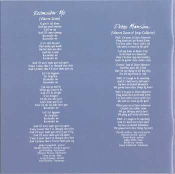 CD Warren Zevon: Sentimental Hygiene