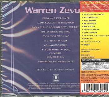 CD Warren Zevon: Warren Zevon