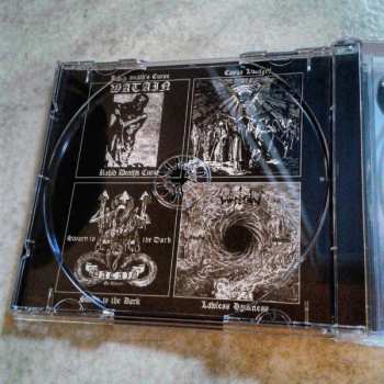 4CD/Zestaw pudełkowy Watain: Satanic Deathnoise From The Beyond - The First Four Albums DLX