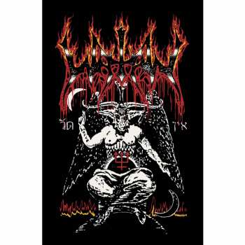 Merch Watain: Plakat tekstylny Baphomet