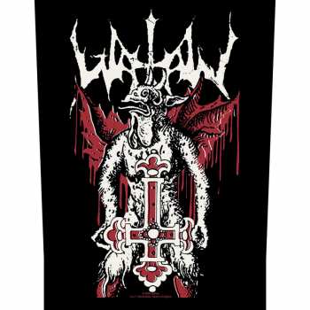 Merch Watain: Naszywka na plecach Inverted Cross