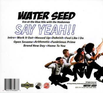 CD Water Seed: Say Yeah!! - Live At The Blue Nile