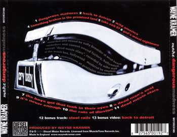 CD Wayne Kramer: More Dangerous Madness