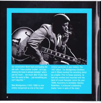 3CD Wes Montgomery: The Complete Montgomery Brothers Quartet Studio Sessions