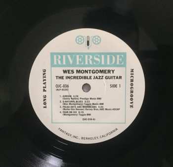 LP Wes Montgomery: The Incredible Jazz Guitar Of Wes Montgomery