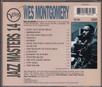 CD Wes Montgomery: Verve Jazz Masters 14