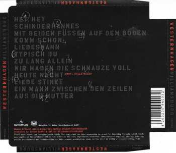 CD Marius Müller-Westernhagen: Williamsburg