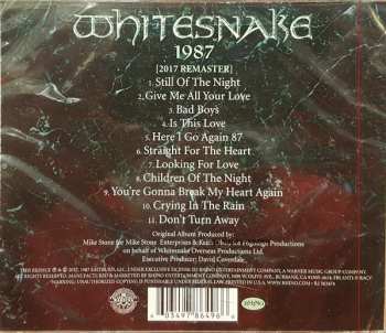 CD Whitesnake: 1987 (30th Anniversary Remaster)