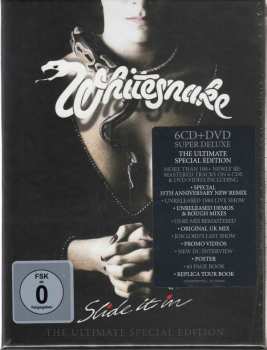 6CD/DVD/Zestaw pudełkowy Whitesnake: Slide It In LTD