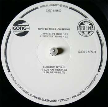 LP Whitesnake: Slip Of The Tongue