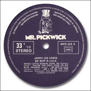 LP Jerry Lee Lewis: Be-Bop Lula
