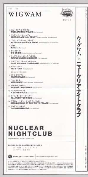 CD Wigwam: Nuclear Nightclub LTD