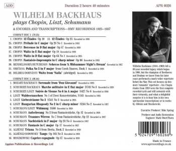 2CD Robert Schumann: HMV Recordings 1925-1937