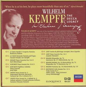 13CD/Zestaw pudełkowy Wilhelm Kempff: The Decca Legacy